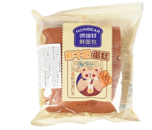 HONBEAR - TORTA AL LATTE FRESCO - 85G