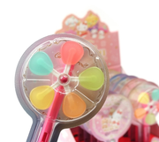 BUNTER PINWHEEL-LOLLIPOP – SANRIO-STYLE – KAWAII-SÜSSIGKEITEN