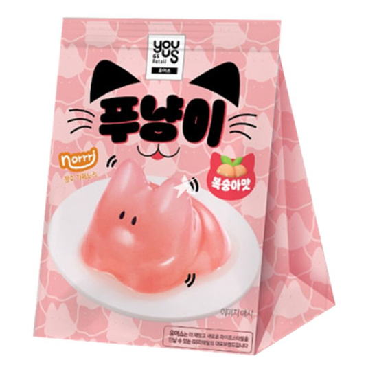 GELATINA A FORMA DI GATTO – NORRI – GUSTO PESCA – 90G