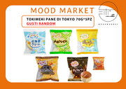 TOKIMEKI TOKYO BROT JAPANISCHES SÜSSBROT 70G – 5 STÜCK – ZUFÄLLIGE GESCHMACKSRICHTUNGEN