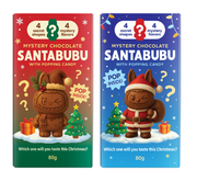 SANTABUBU – ÜBERRASCHUNGSSCHOKOLADE MIT KNALLBONBONS – 80 g