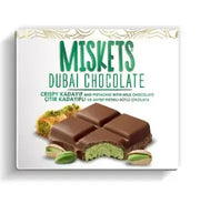 MISKETS – DUBAI CHOCOLATE CON KADAYIF CROCCANTE E PISTACCHIO – 100G Mood Market