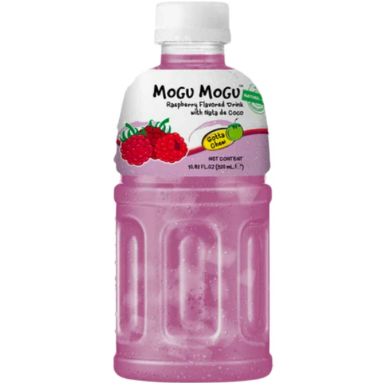 MOGU MOGU RASPBERRY 320ML – BEVANDA AL LAMPONE CON NATA DE COCO