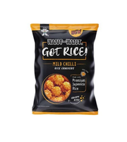 WANT-WANT GOT RICE MILD CHILLI – Reiscracker mit Chili-Geschmack, 85 g