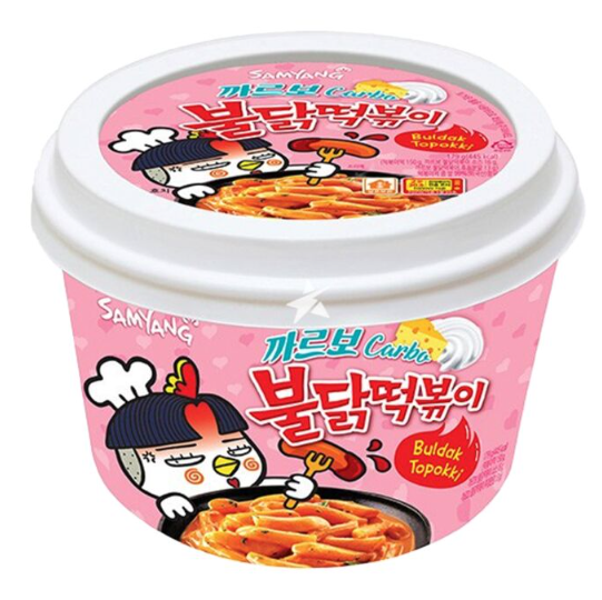 BULDAK CARBONARA TTEOKBOKKI CUP 179 G