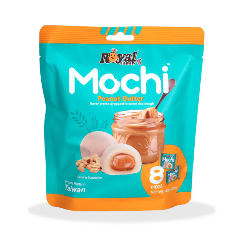 MOCHI AL BURRO DI ARACHIDI ROYAL FAMILY 120G