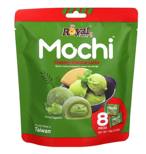 MOCHI AL MATCHA LATTE ROYAL FAMILY 120G