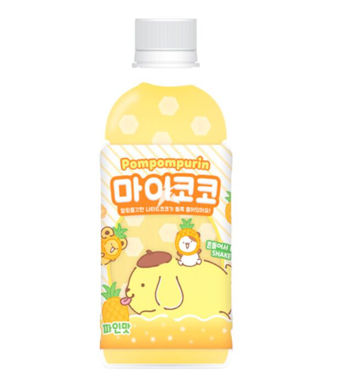BEVANDA ALL’ANANAS POMPOMPURIN SANRIO 340ML