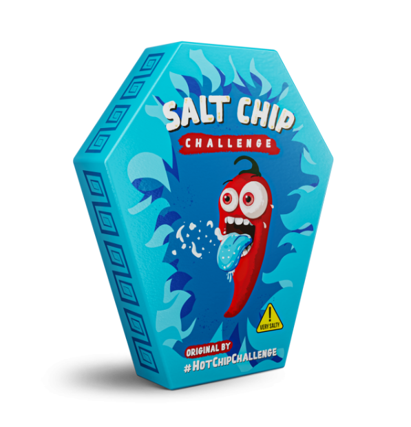 SALT CHIP CHALLENGE PATATINA ESTREMAMENTE SALATA EDIZIONE CHALLENGE 8G