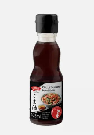 OLIO DI SESAMO PURO 100% 185ML BIYORI