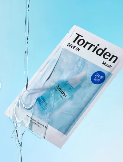 TORRIDEN MASCHERA VISO DIVE IN LOW MOLECULAR HYALURONIC MASCHERA VISO IDRATANTE 27ML