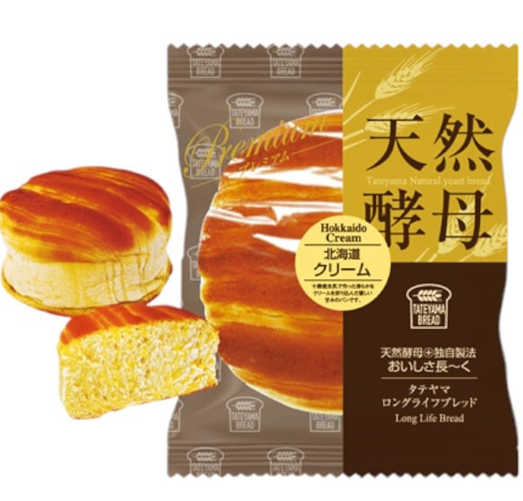 Japanisches Sauerteigbrot mit Hokkaidō-Creme – Tateyama Long Life Brot 95 g
