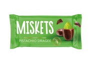 MISKETS PISTACCHIO DRAGEE RICOPERTO DI CIOCCOLATO AL LATTE 20G