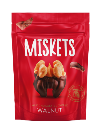 MISKETS WALNUT DRAGEE RICOPERTE DI CIOCCOLATO AL LATTE 70G