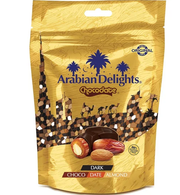 DATTERI RIPIENI DI MANDORLA RICOPERTI DI CIOCCOLATO FONDENTE ARABIAN DELIGHTS 90G