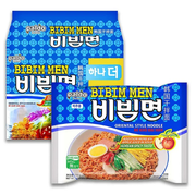 BIBIM MEN PALDO NOODLES COREANI ISTANTANEI PICCANTI DA MESCOLARE 130G*5PZ
