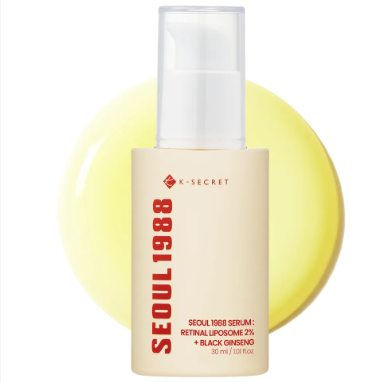 SEOUL 1988 RETINAL LIPOSOME 2% + BLACK GINSENG SIERO VISO ANTI-AGE 30ML