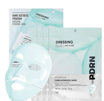 VT COSMETICS PDRN HYDROGEL MASK MASCHERA VISO ELASTICIZZANTE E RIGENERANTE 33G