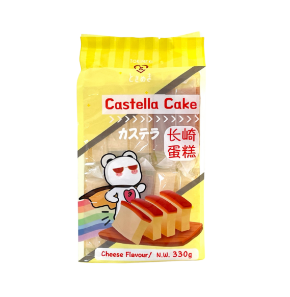CASTELLA CAKE TOKIMEKI GUSTO FORMAGGIO – TORTA GIAPPONESE SOFFICE 330G