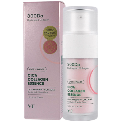 VT CICA COLLAGEN ESSENCE 300DA ESSENZA VISO RASSODANTE E LENITIVA CON COLLAGENE IDROLIZZATO 30ML