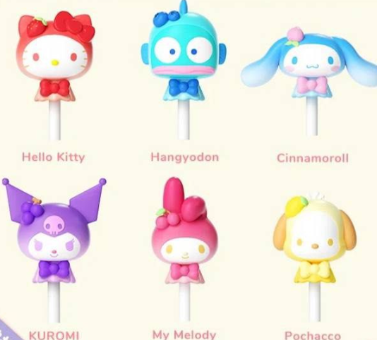SANRIO LOLLIPOP 3D LECCA LECCA MARSHMALLOW 45G