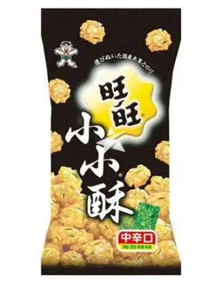 WANT WANT XIAO XIAO SU SNACK DI RISO CROCCANTE PICCANTE 60G
