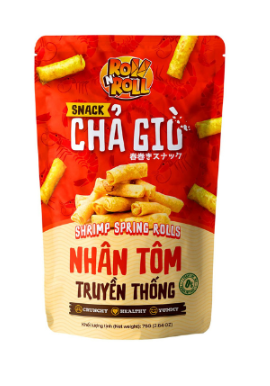 CHÀ GIÒ INVOLTINI PRIMAVERA AI GAMBERI – SNACK VIETNAMITA CROCCANTE 75G