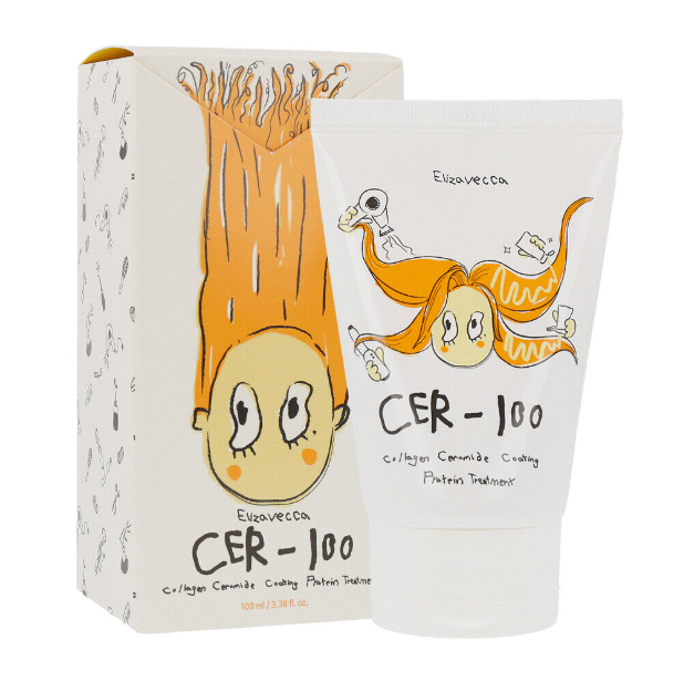 ENZAVECCA CER-100 COLLAGEN CERAMIDE COATING PROTEIN TREATMENT – MASCHERA CAPELLI RISTRUTTURANTE CON COLLAGENE E CERAMIDI 100ML