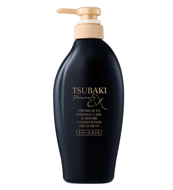 TSUBAKI PREMIUM EX DAMAGE CARE & REPAIR CONDITIONER TREATMENT – BALSAMO RIPARATORE PER CAPELLI DANNEGGIATI CON OLIO DI CAMELIA 400G