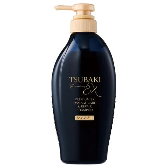 TSUBAKI PREMIUM EX DAMAGE CARE & REPAIR SHAMPOO – SHAMPOO RIPARATORE PER CAPELLI DANNEGGIATI CON OLIO DI CAMELIA 400G