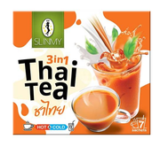 SLIMMY THAI TEA 3 IN 1 – BEVANDA ISTANTANEA AL TÈ THAILANDESE CALDO E FREDDO 7 BUSTINE 210G