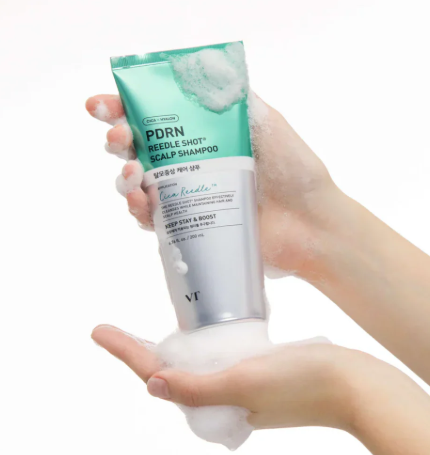 VT COSMETICS PDRN REEDLE SHOT SCALP SHAMPOO – SHAMPOO RINFORZANTE PER CUOIO CAPELLUTO CON CICA E ACIDO IALURONICO 200ML
