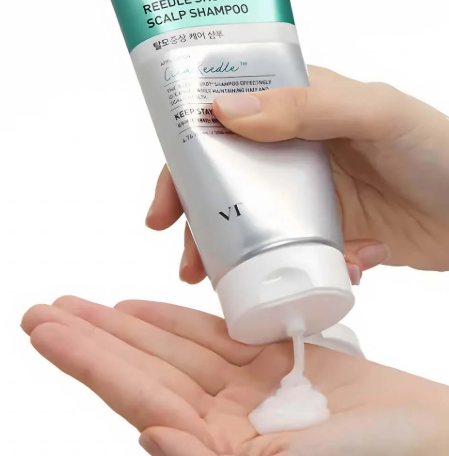 VT COSMETICS PDRN REEDLE SHOT SCALP SHAMPOO – SHAMPOO RINFORZANTE PER CUOIO CAPELLUTO CON CICA E ACIDO IALURONICO 200ML