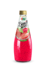VINUT BASIL SEED DRINK FRAGOLA – BEVANDA CON SEMI DI BASILICO AL GUSTO FRAGOLA 290ML