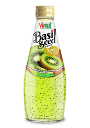 VINUT BASIL SEED DRINK KIWI – BEVANDA CON SEMI DI BASILICO AL GUSTO KIWI 290ML