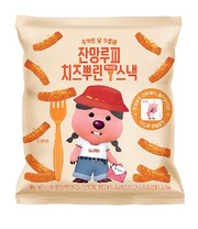 SNACK COREANO MAIS PICCANTE AL FORMAGGIO – CHEESE SPICY CORN SNACK CROCCANTE 80G