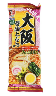 RAMEN GIAPPONESE OSAKA SHOYU TONKOTSU – NOODLES ISTANTANEI GUSTO MAIALE 176G