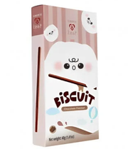 BISCOTTI AL CIOCCOLATO – SNACK DOLCE CROCCANTE GUSTO CHOCOLATE 40G