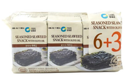 ALGHE COREANE TOSTATE CON OLIO D’OLIVA – SNACK CROCCANTE SEASONED SEAWEED 6+3 PACK 40.5G