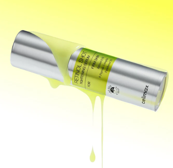 CELIMAX RETINOL SHOT TIGHTENING SERUM – SIERO VISO RASSODANTE CON RETINOLO 0,1% E PEPTIDI 30ML