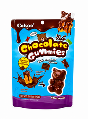 COKOC CHOCOLATE GUMMIES DARK CHOCOLATE FLAVOR – CARAMELLE GOMMOSE RICOPERTE DI CIOCCOLATO A FORMA DI ORSETTO 80G