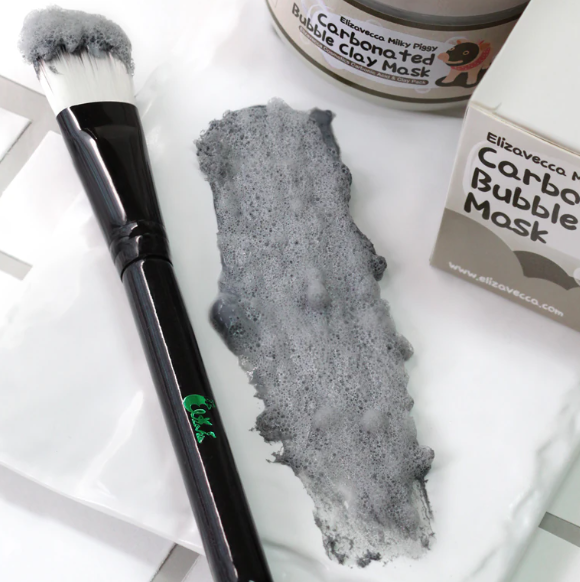 ELIZAVECCA MILKY PIGGY CARBONATED BUBBLE CLAY MASK – MASCHERA VISO PURIFICANTE OSSIGENANTE ALL’ARGILLA 100G