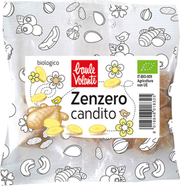 BAULE VOLANTE ZENZERO CANDITO BIOLOGICO 35G – SNACK ALLO ZENZERO DOLCE BIO