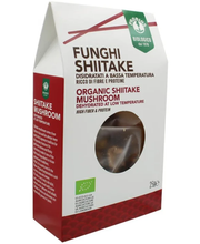 ERBOSSI FUNGHI SHIITAKE BIOLOGICI DISIDRATATI 25G – FUNGHI SHIITAKE ESSICCATI RICCHI DI FIBRE E PROTEINE