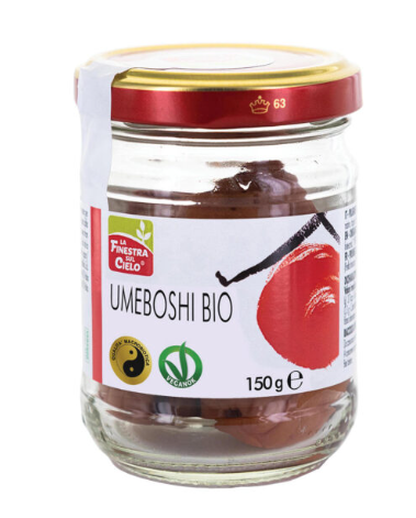 LA FINESTRA SUL CIELO UMEBOSHI BIO 150G – PRUGNE GIAPPONESI FERMENTATE BIOLOGICHE