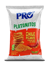 PRO PLATANITOS CHILE PICANTE – CHIPS DI BANANA PLANTAIN AL PEPERONCINO PICCANTE 70,9G