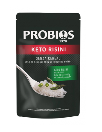 PROBIOS KETO RISINI SENZA CEREALI – ALTERNATIVA AL RISO LOW CARB E KETO FRIENDLY 75G