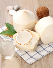 COCCO FRESCO THAILANDESE INTERO – ACQUA DI COCCO NATURALE E POLPA TENERA 1KG