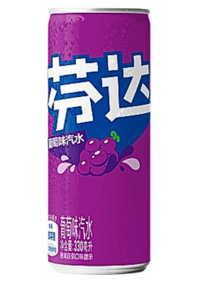 FANTA UVA – BIBITA GASSATA AL GUSTO UVA 330ML