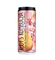 RUDY’S KOMBUCHA PEAR & FIREWEED 330ML – BEVANDA KOMBUCHA ALLA PERA E EPILOBIO Mood Market